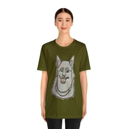 Dog - Unisex Jersey Short Sleeve Tee