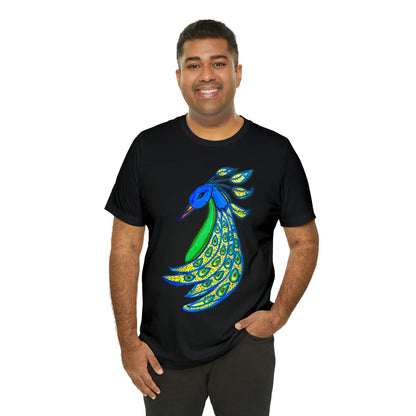 Peacock - Unisex Jersey Short Sleeve Tee