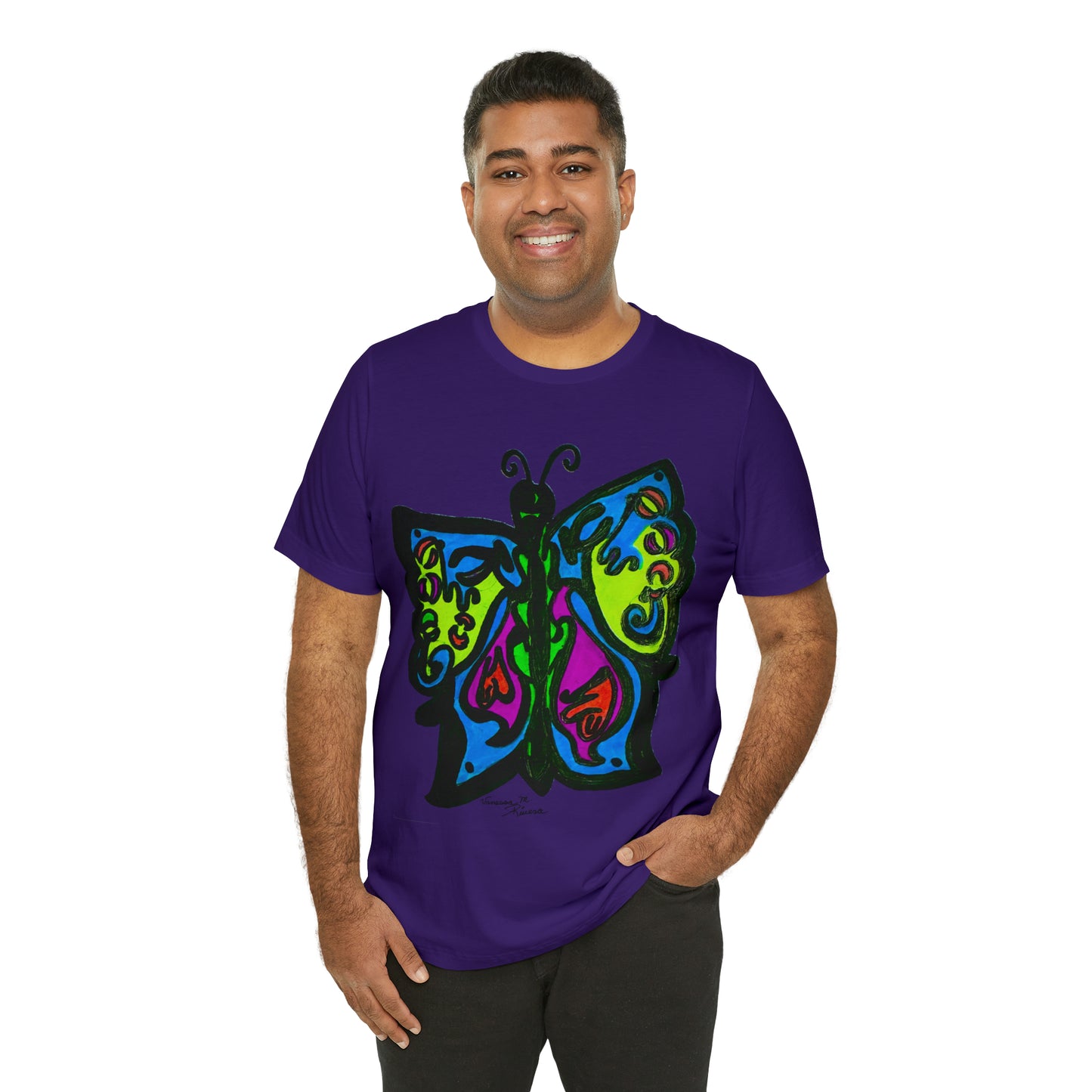 Butterfly - Unisex Jersey Short Sleeve Tee