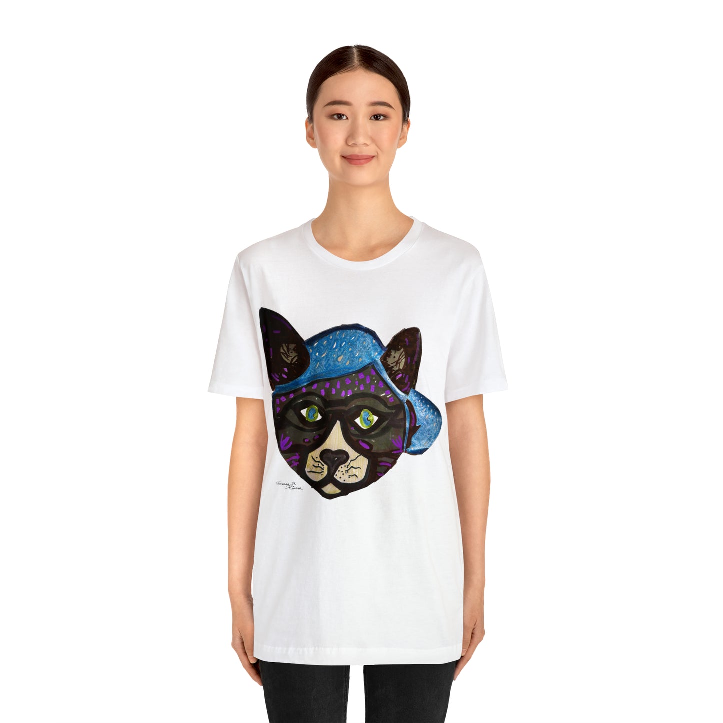 Cat - Unisex Jersey Short Sleeve Tee