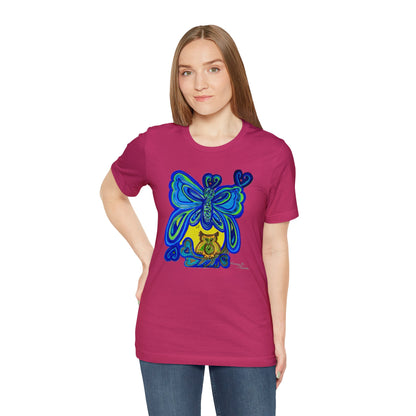 butterfly - Unisex Jersey Short Sleeve Tee