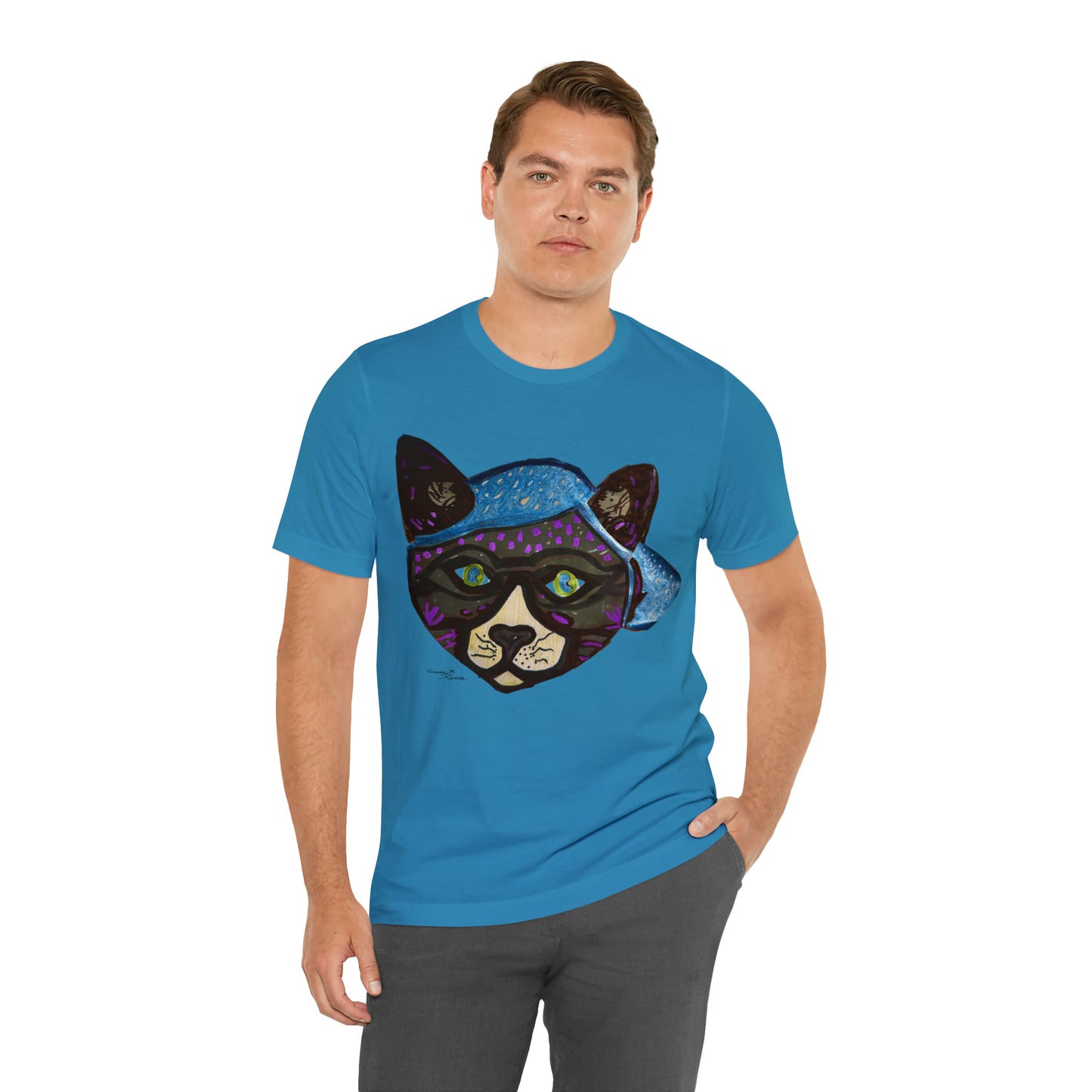 Cat - Unisex Jersey Short Sleeve Tee