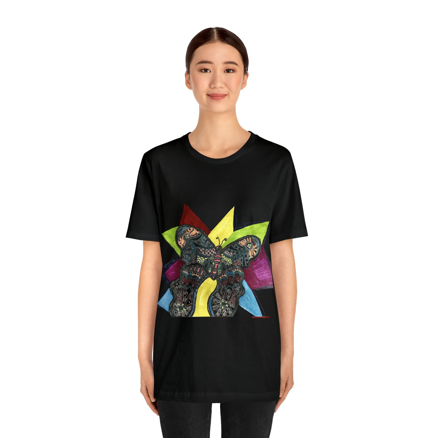 Butterfly - Unisex Jersey Short Sleeve Tee