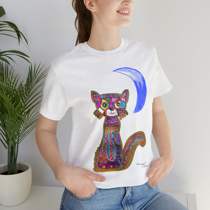 Cat - Unisex Jersey Short Sleeve Tee