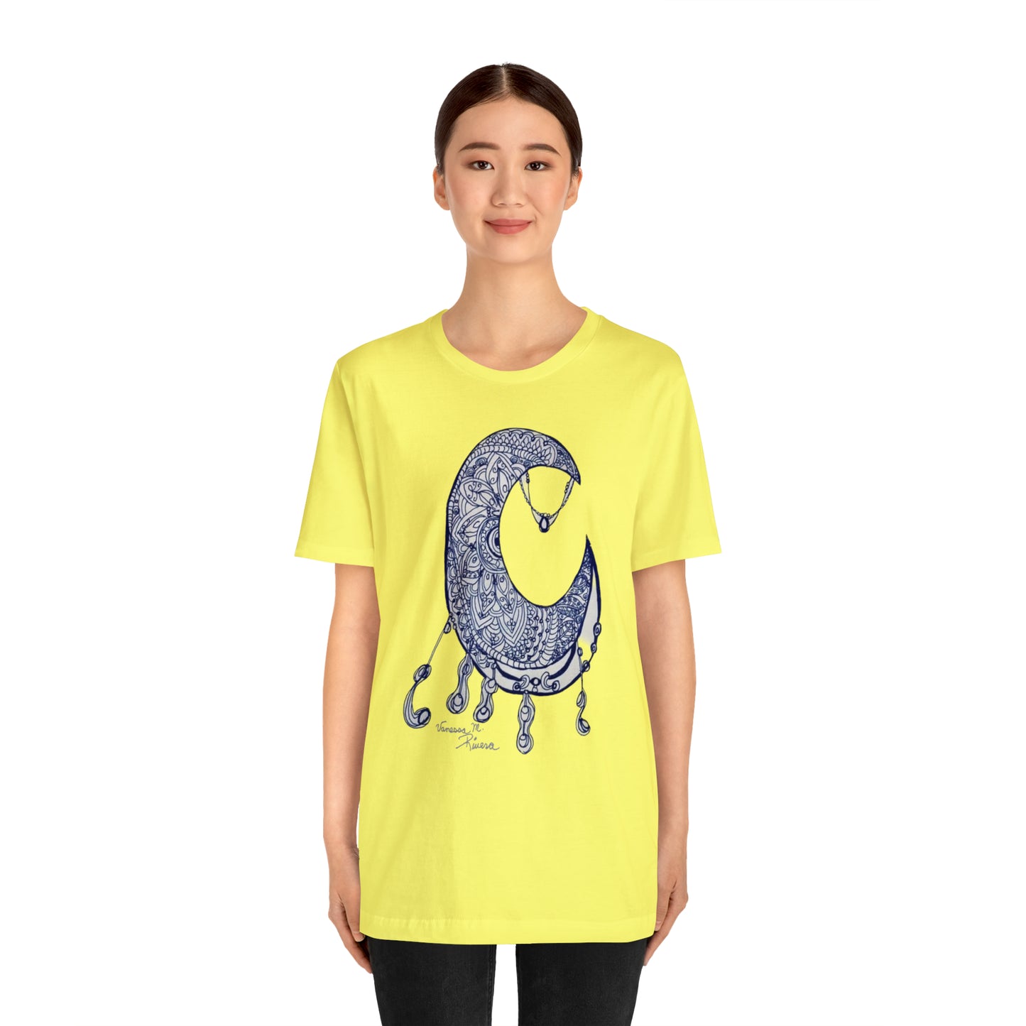 Moon - Unisex Jersey Short Sleeve Tee