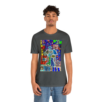 Abstract - Unisex Jersey Short Sleeve Tee