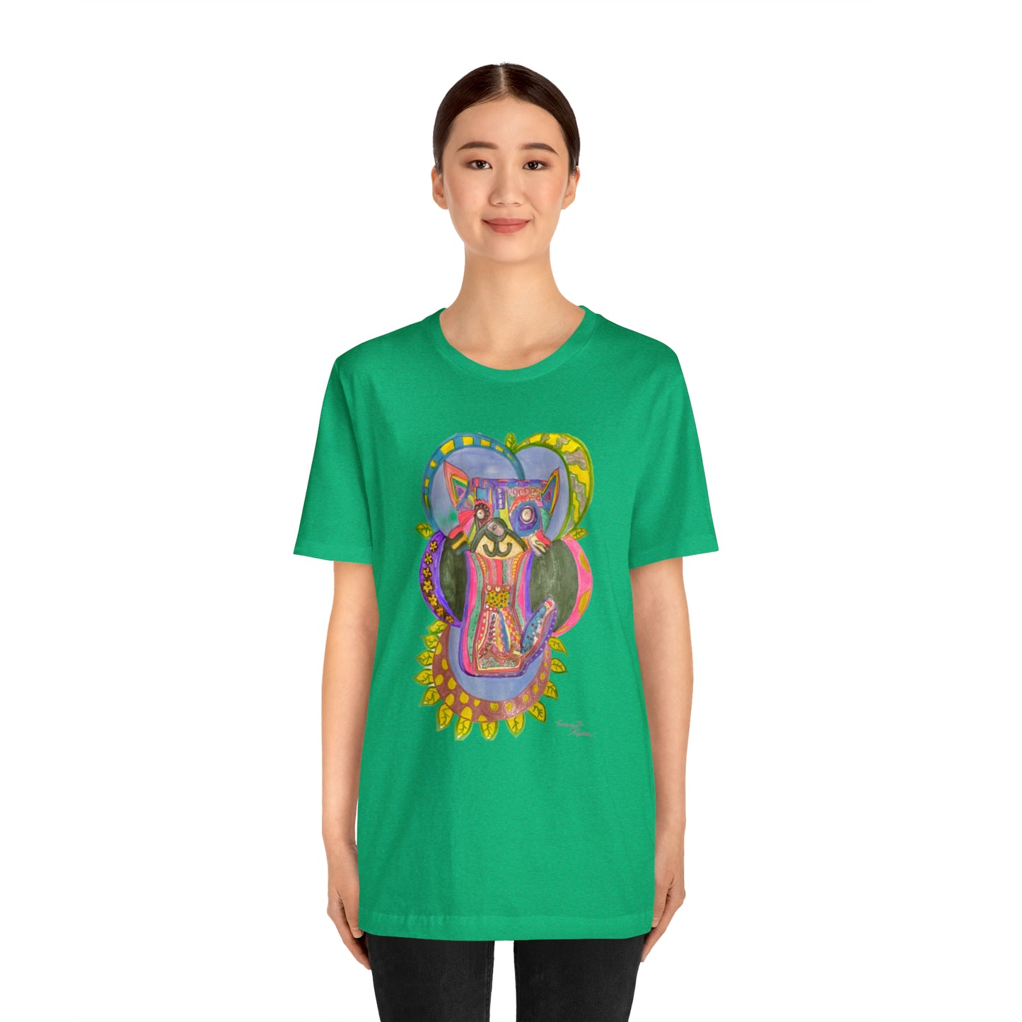 cat - Unisex Jersey Short Sleeve Tee