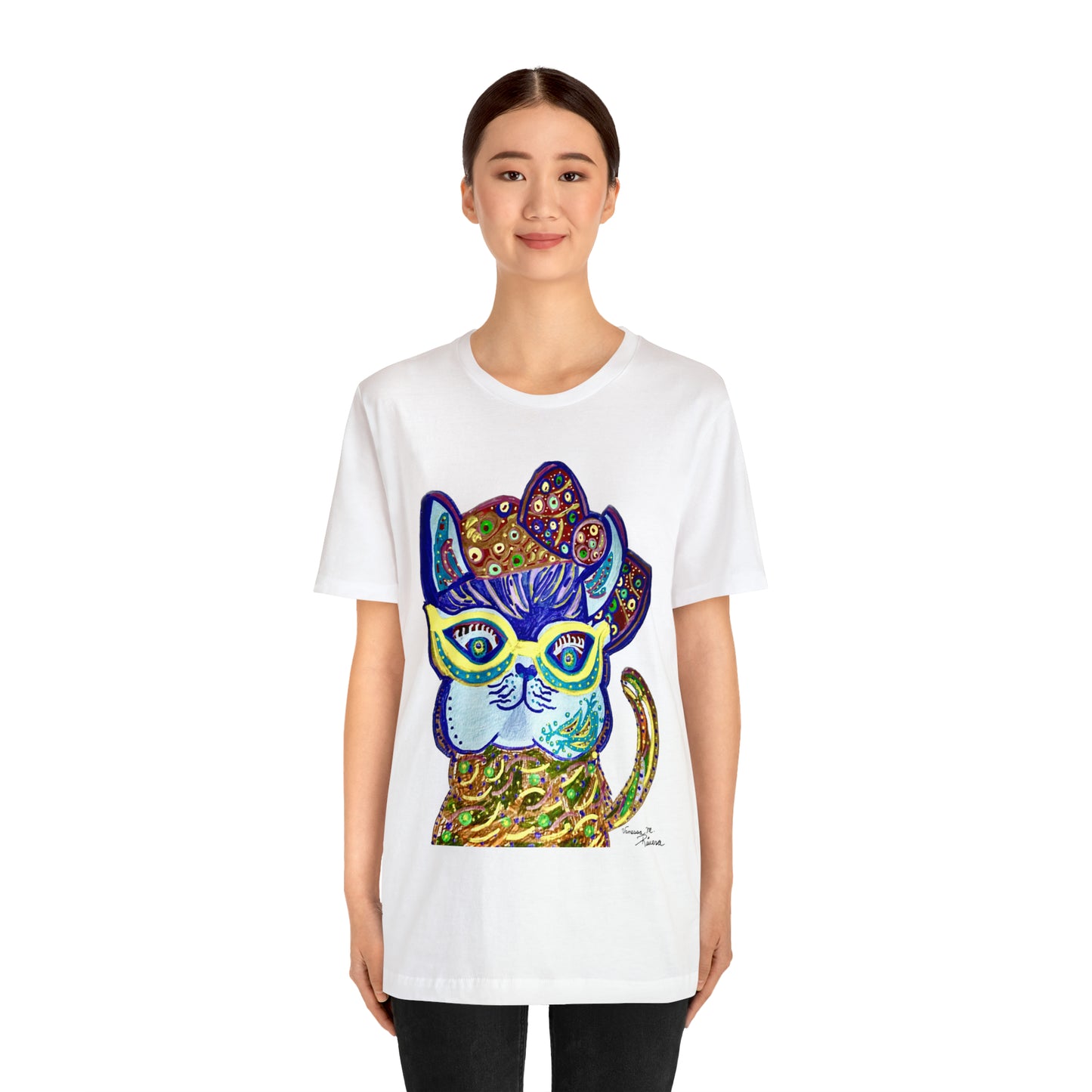 Cat - Unisex Jersey Short Sleeve Tee