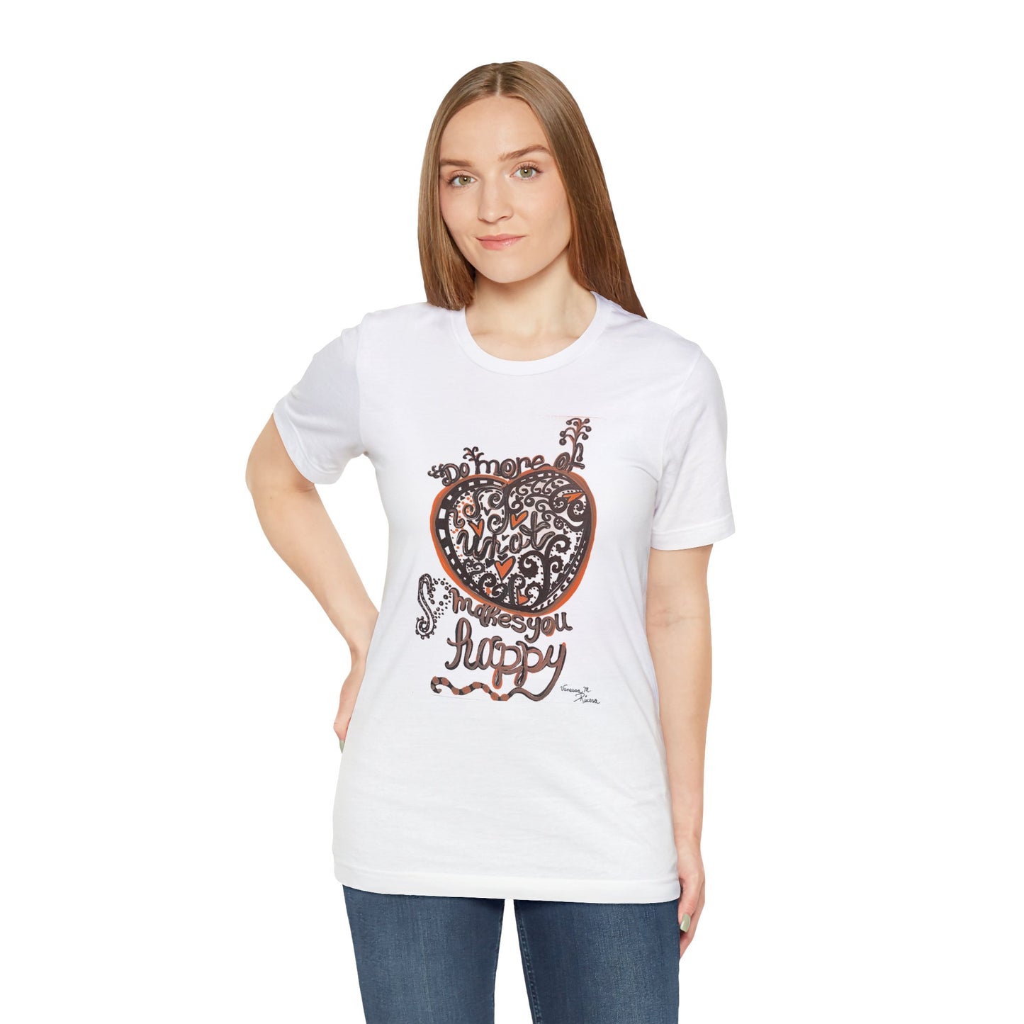 heart - Unisex Jersey Short Sleeve Tee