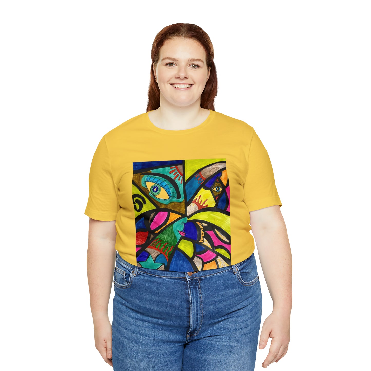 Abstract - Unisex Jersey Short Sleeve Tee