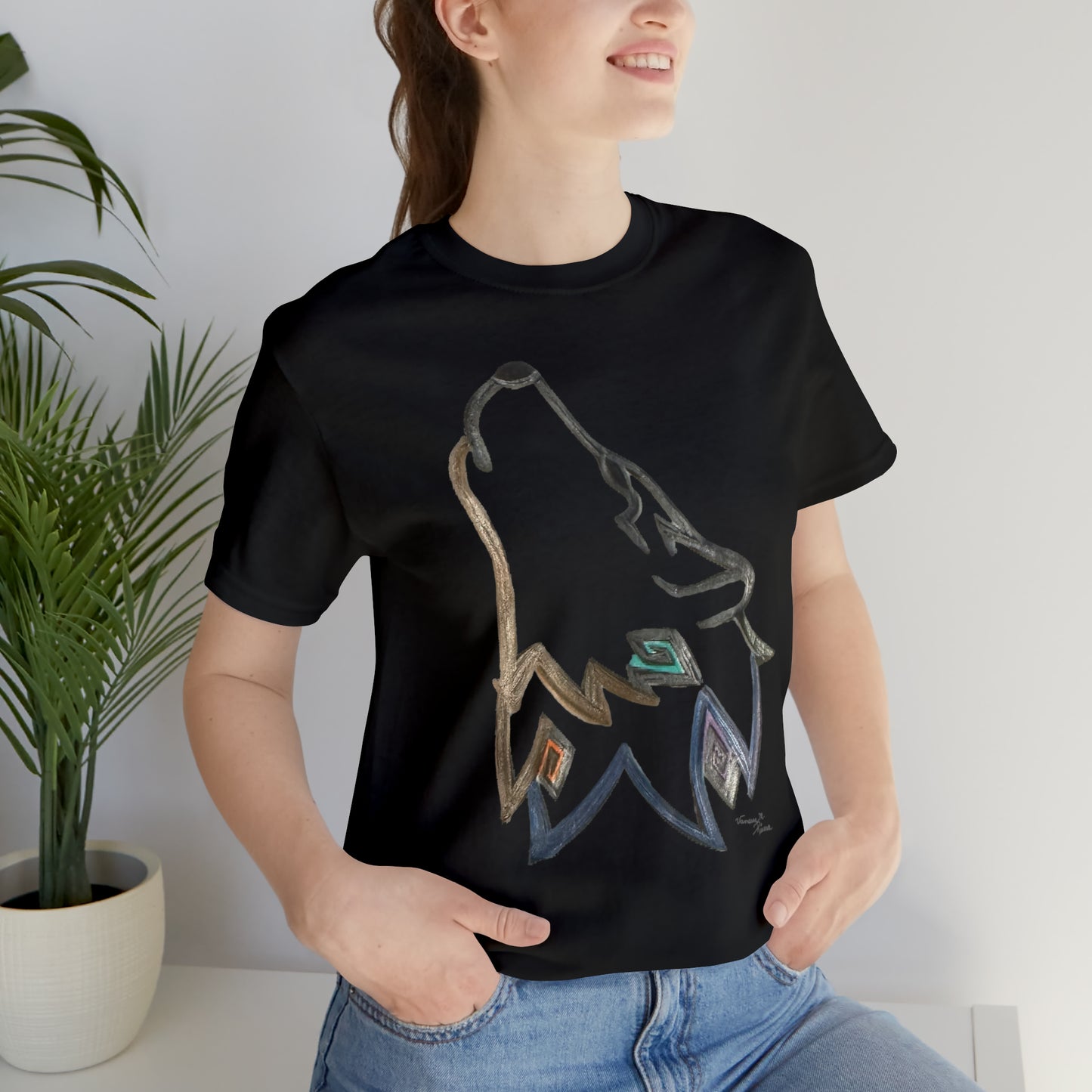 Wolf - Unisex Jersey Short Sleeve Tee