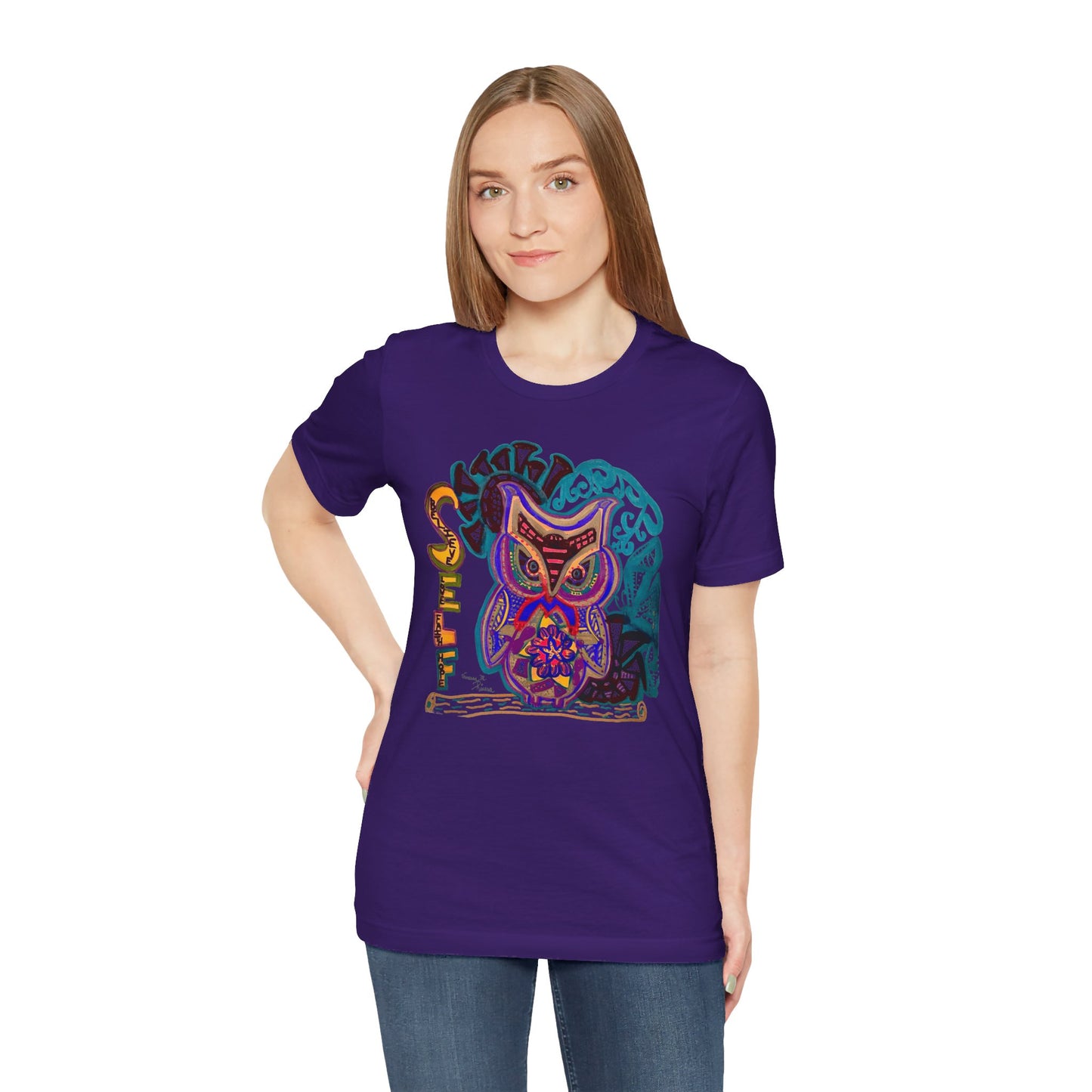 Owl - Unisex Jersey Short Sleeve Tee