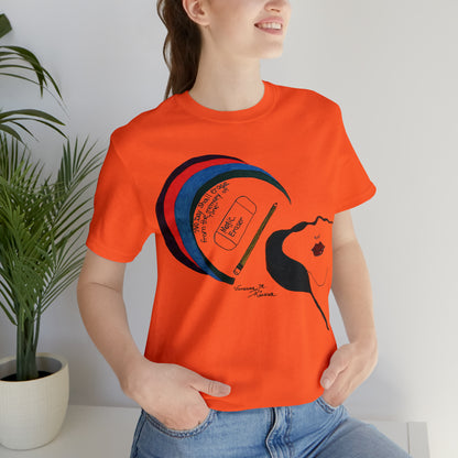 Rainbow Lady - Unisex Jersey Short Sleeve Tee