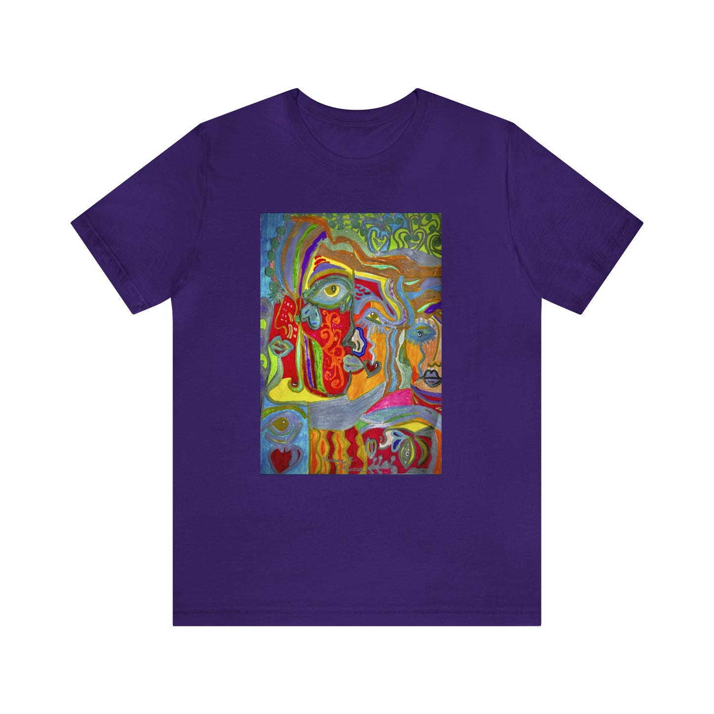 Abstract - Unisex Jersey Short Sleeve Tee