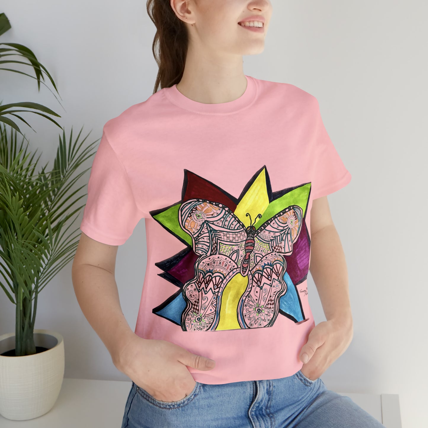 Butterfly - Unisex Jersey Short Sleeve Tee