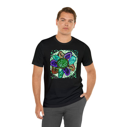 flower - Unisex Jersey Short Sleeve Tee