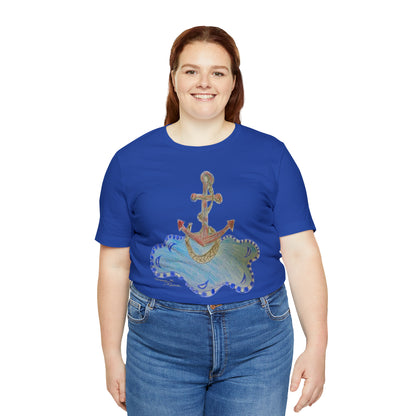 Anchor - Unisex Jersey Short Sleeve Tee