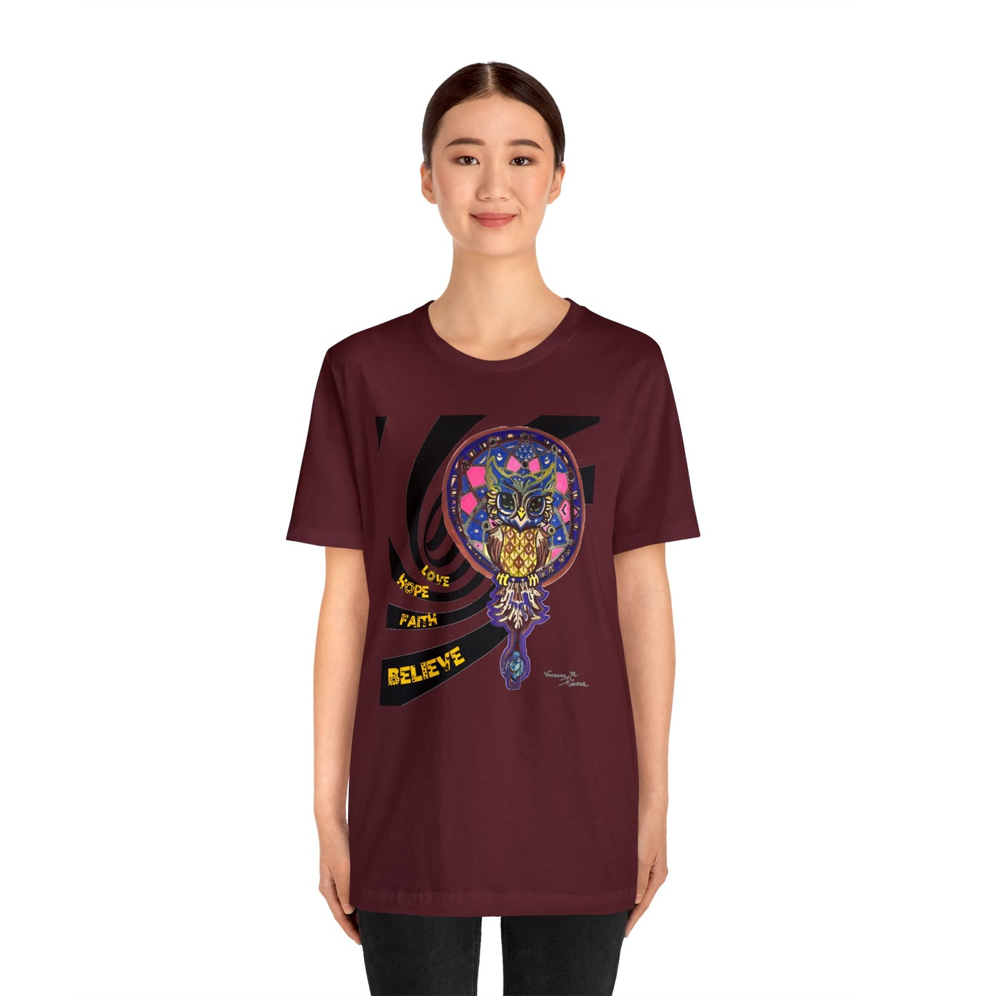 owl - Unisex Jersey Short Sleeve Tee