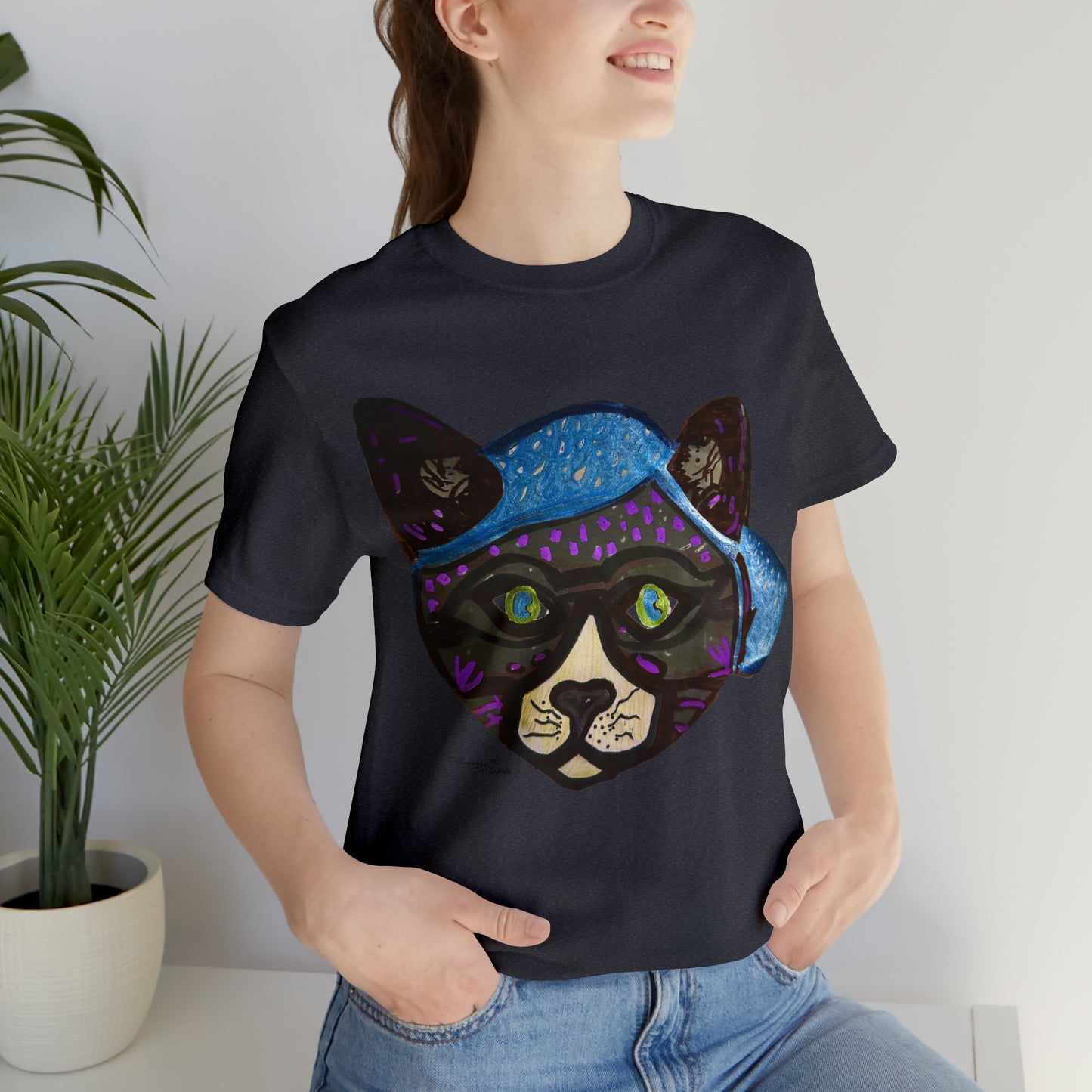 Cat - Unisex Jersey Short Sleeve Tee