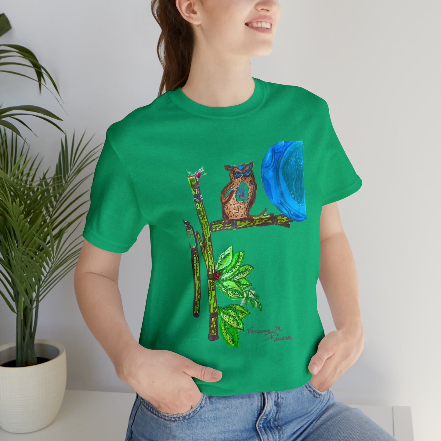 Owl - Unisex Jersey Short Sleeve Tee