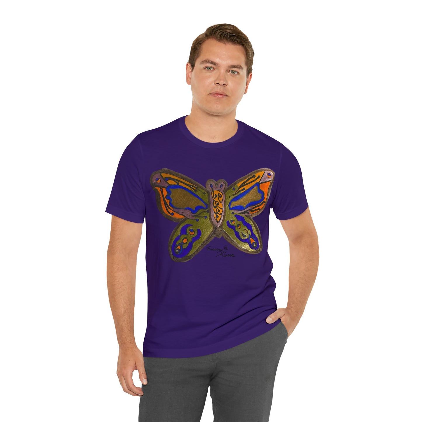 Butterfly - Unisex Jersey Short Sleeve Tee