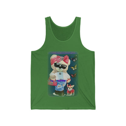 Bear - Unisex Jersey Tank