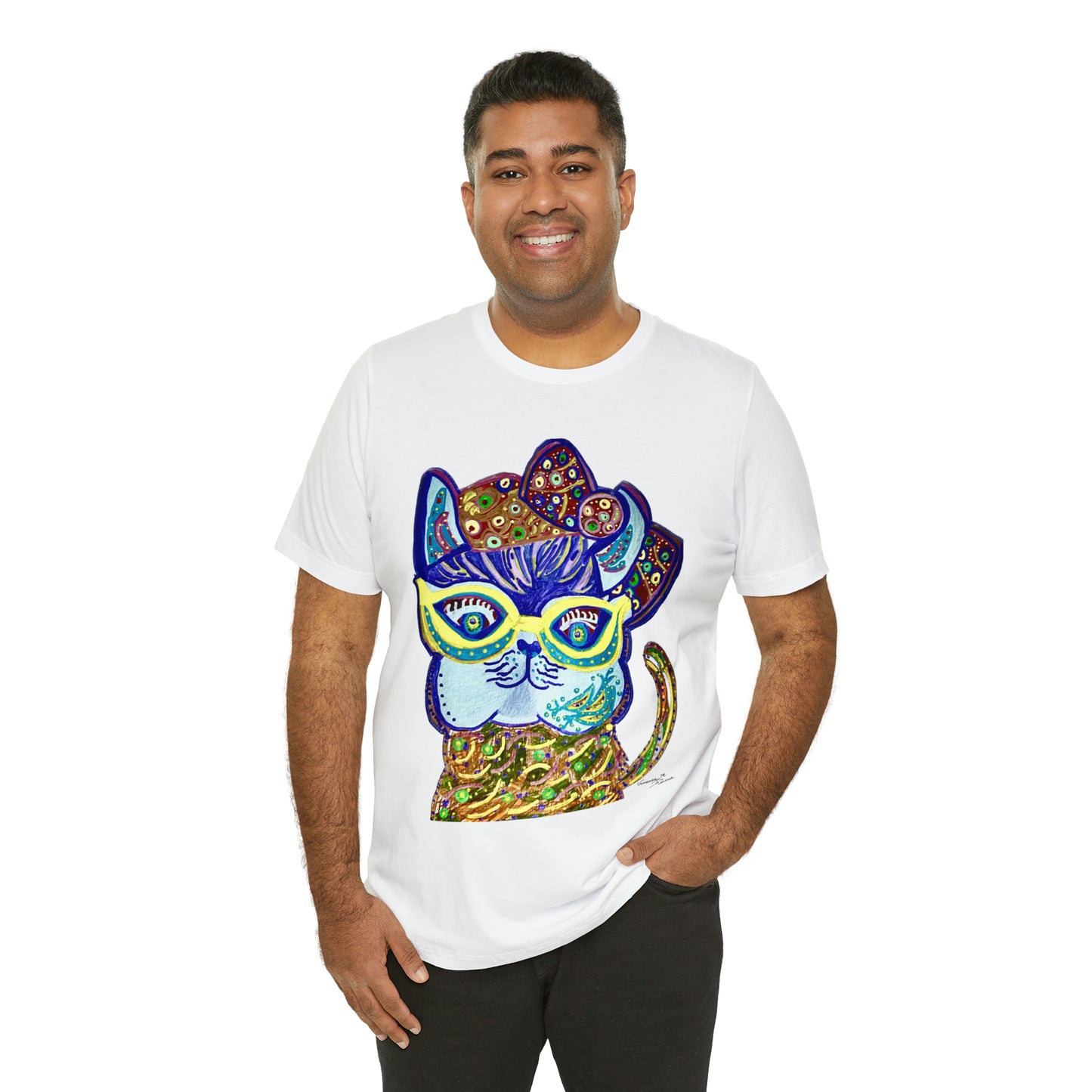 Cat - Unisex Jersey Short Sleeve Tee