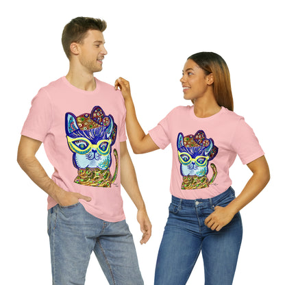 Cat - Unisex Jersey Short Sleeve Tee