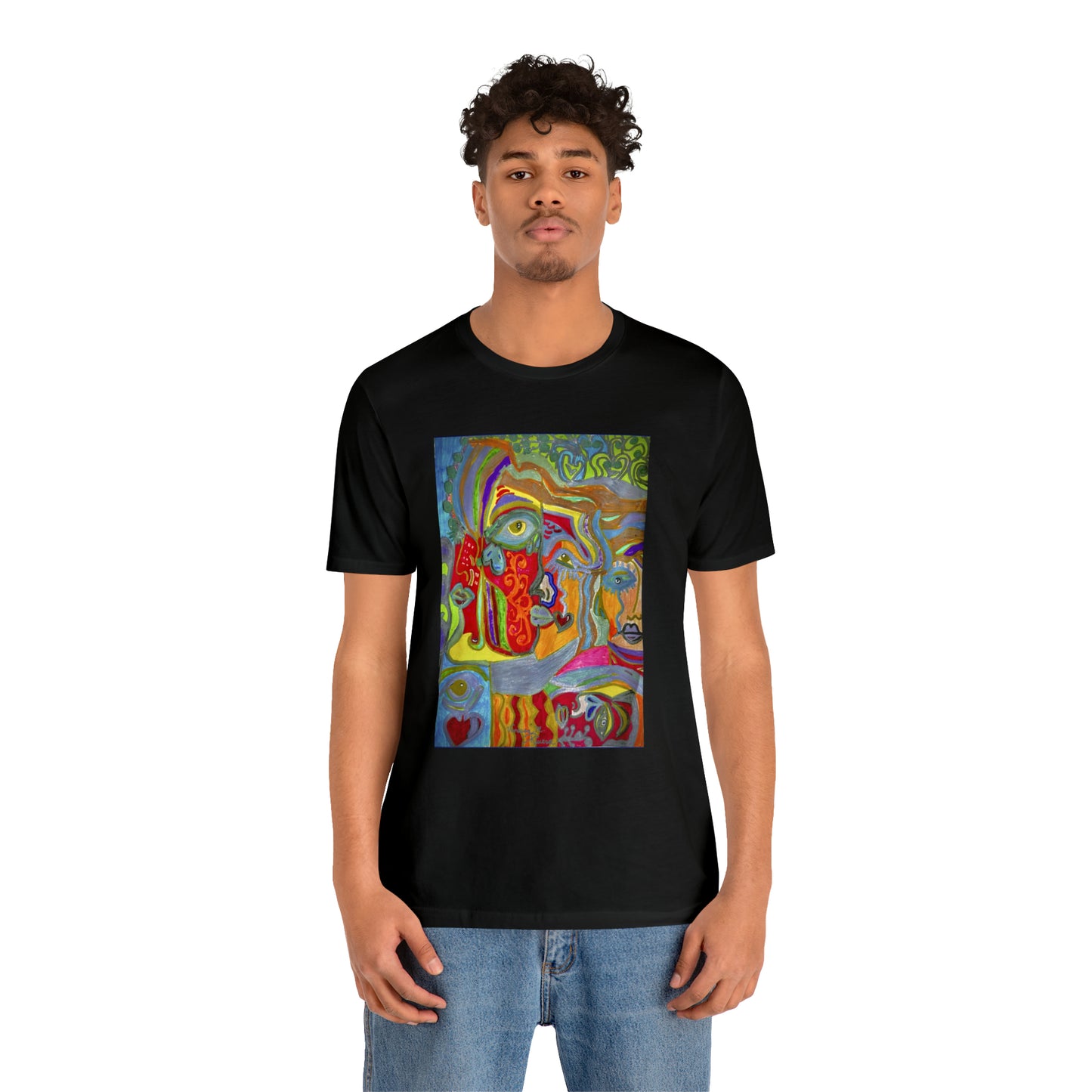 Abstract - Unisex Jersey Short Sleeve Tee