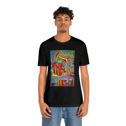 Abstract - Unisex Jersey Short Sleeve Tee