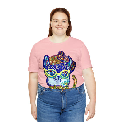 Cat - Unisex Jersey Short Sleeve Tee