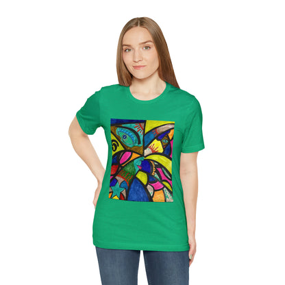 Abstract - Unisex Jersey Short Sleeve Tee