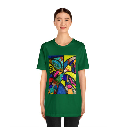 Abstract - Unisex Jersey Short Sleeve Tee