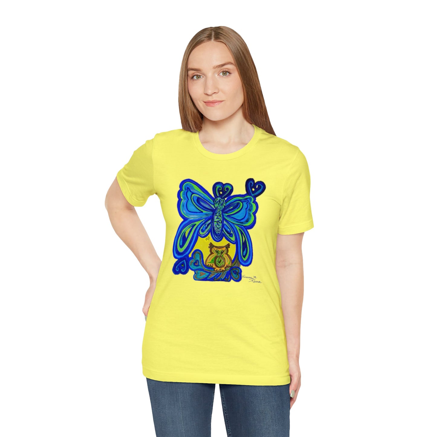 butterfly - Unisex Jersey Short Sleeve Tee