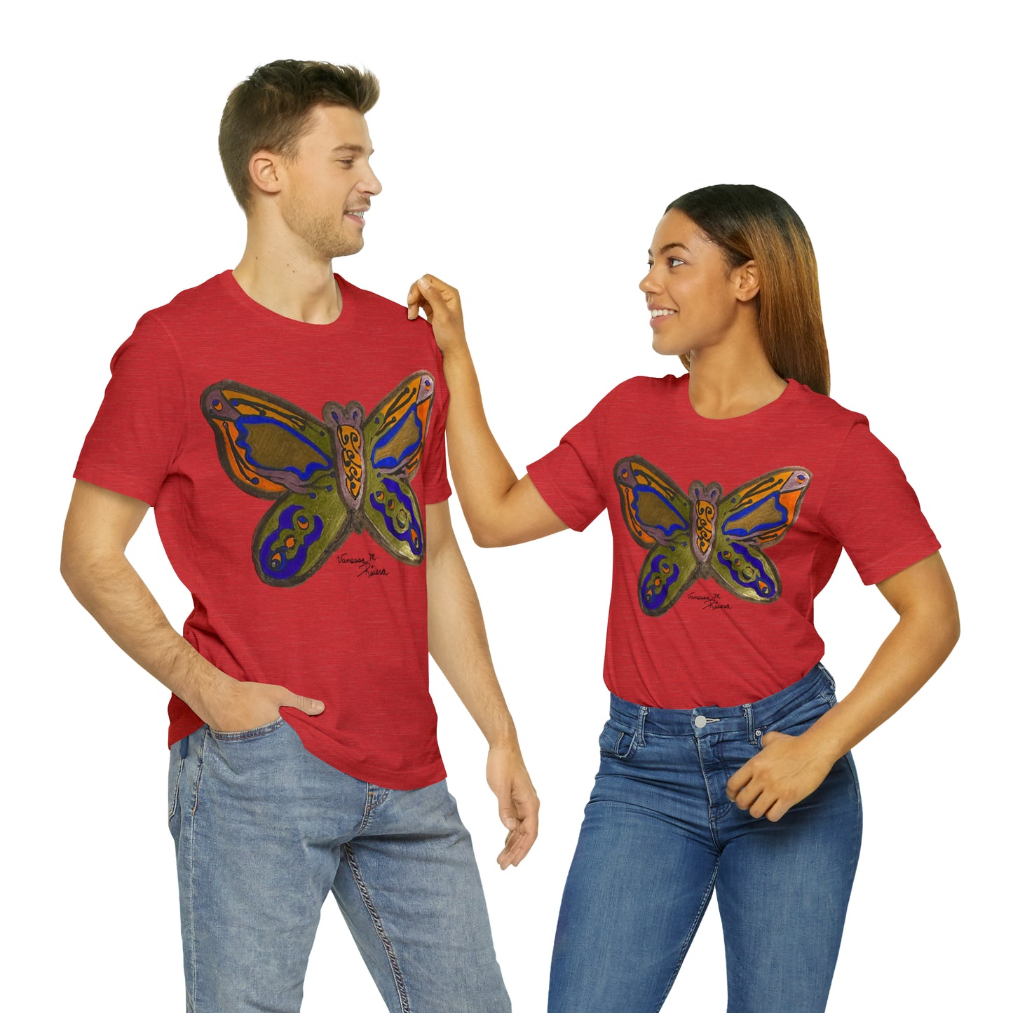 Butterfly - Unisex Jersey Short Sleeve Tee