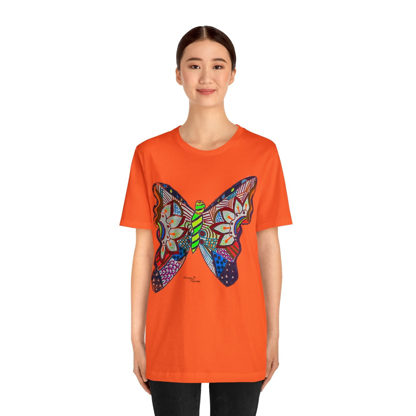 Butterfly - Unisex Jersey Short Sleeve Tee