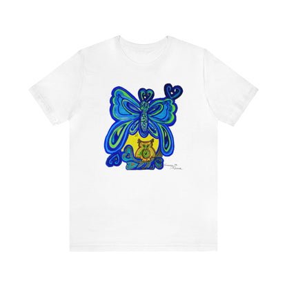 butterfly - Unisex Jersey Short Sleeve Tee