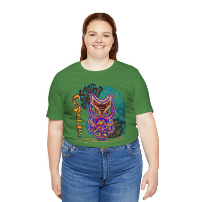 Owl - Unisex Jersey Short Sleeve Tee