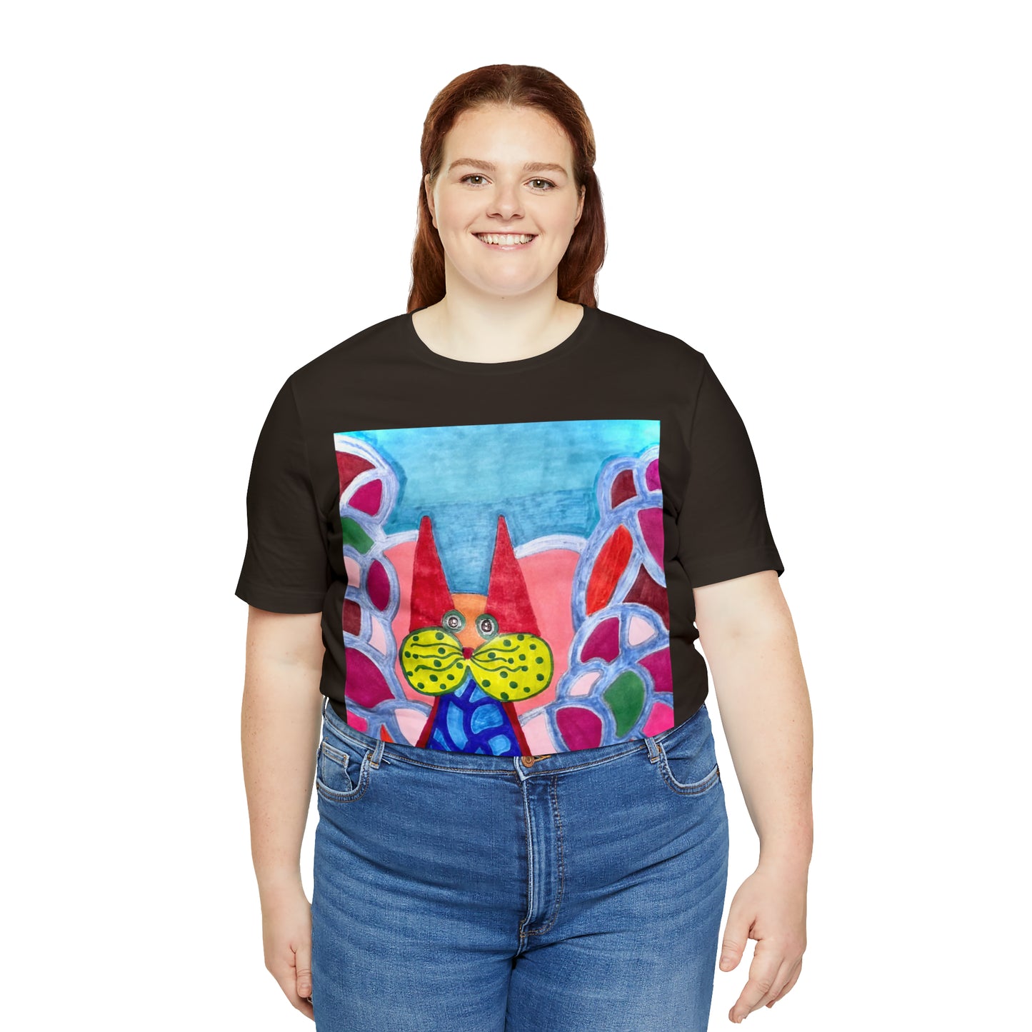 Cat - Unisex Jersey Short Sleeve Tee