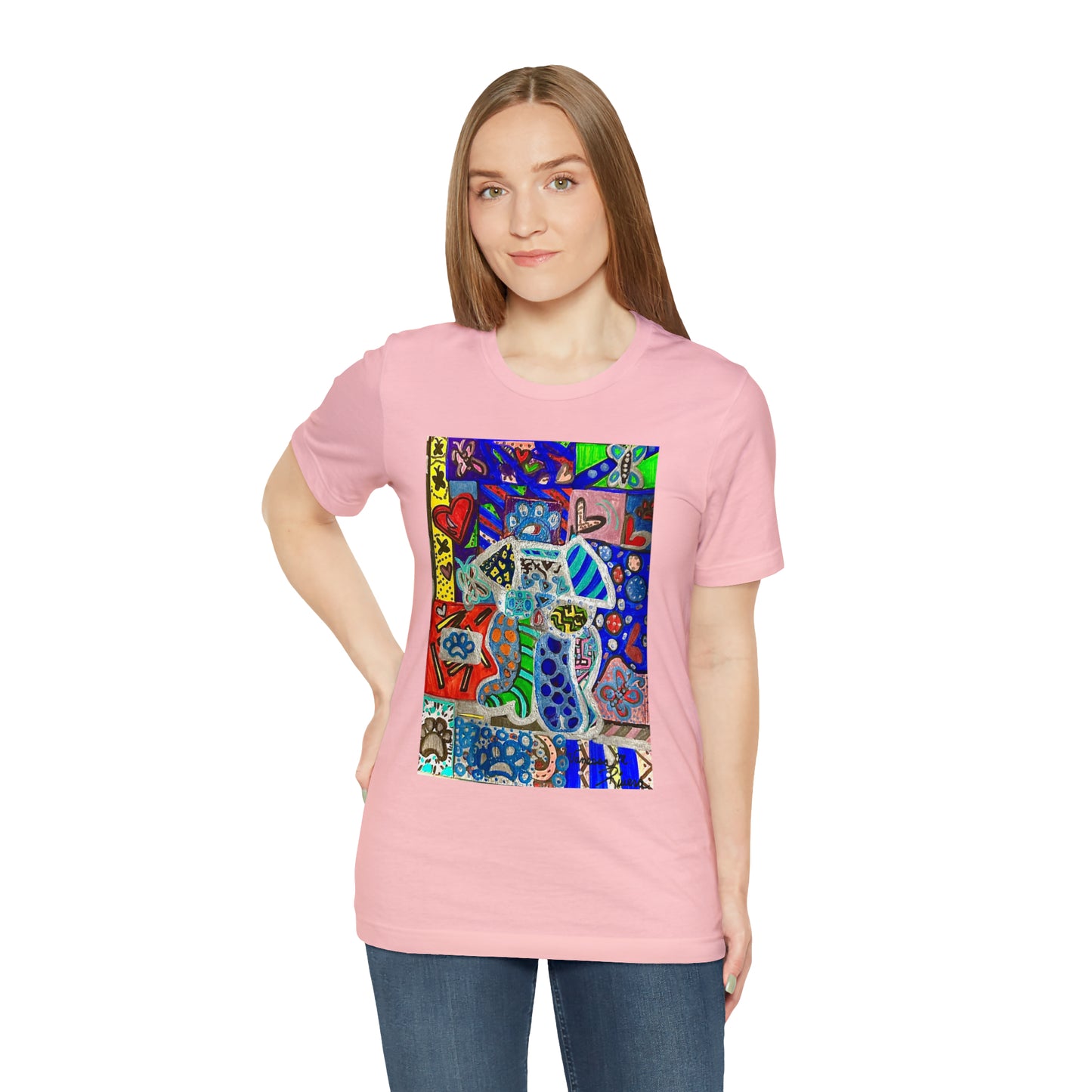 Abstract - Unisex Jersey Short Sleeve Tee