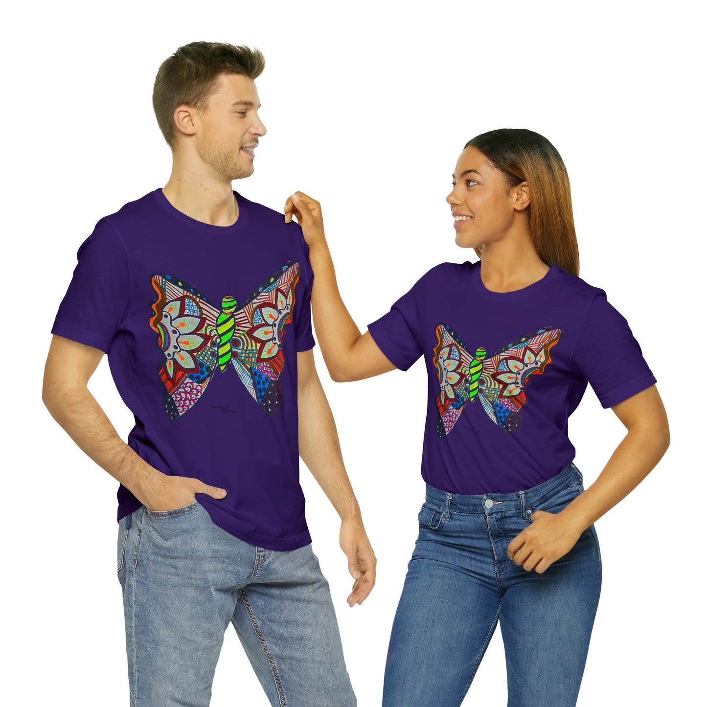 Butterfly - Unisex Jersey Short Sleeve Tee