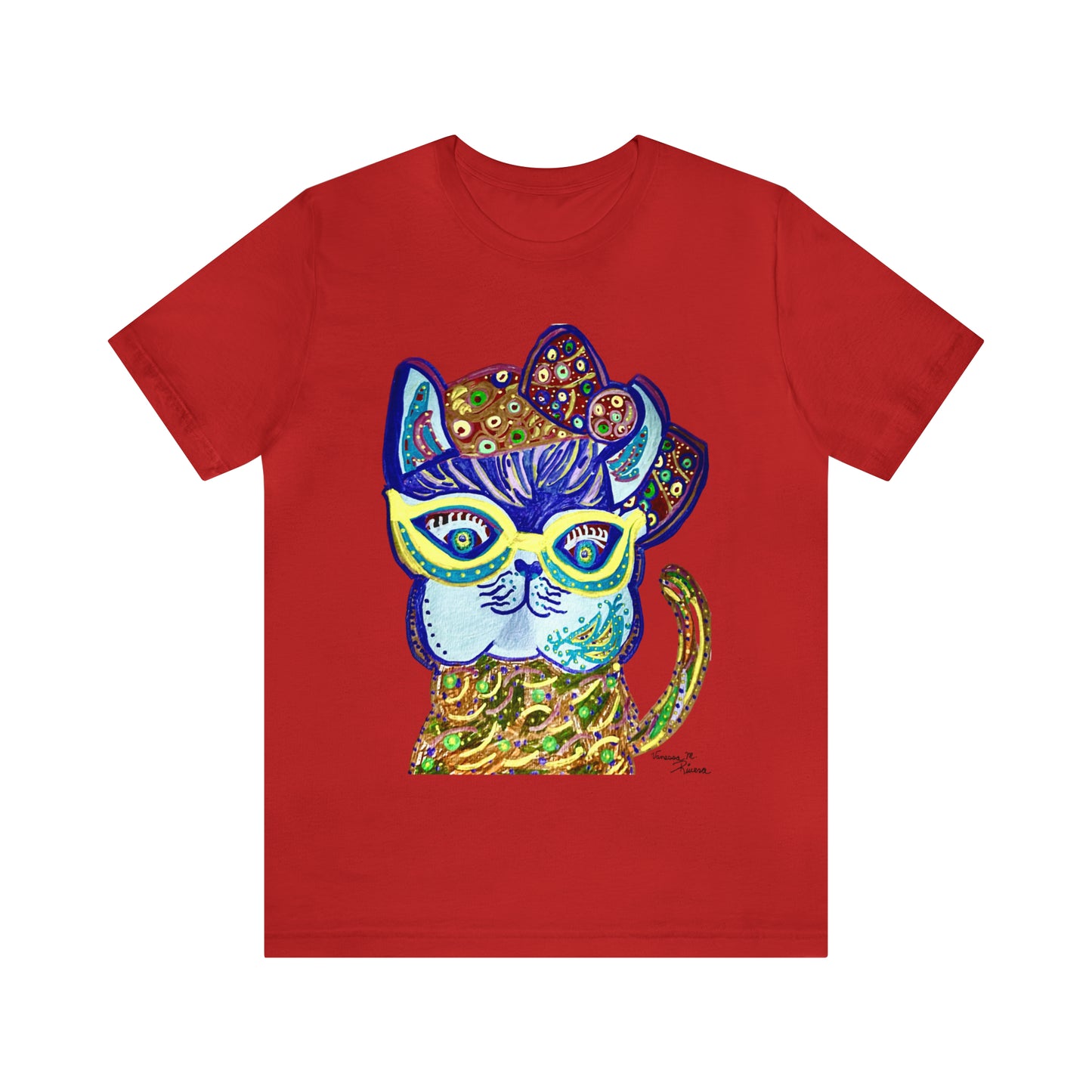 Cat - Unisex Jersey Short Sleeve Tee