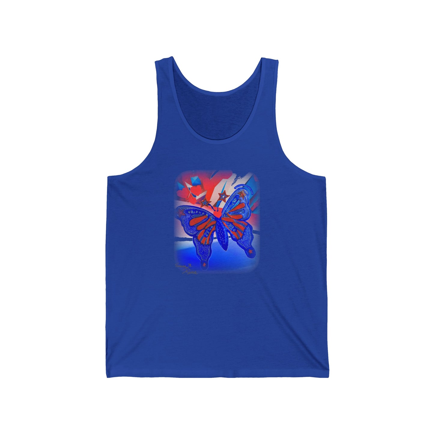 butterfly - Unisex Jersey Tank