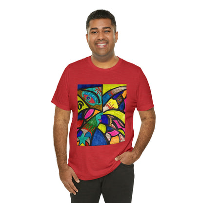 Abstract - Unisex Jersey Short Sleeve Tee