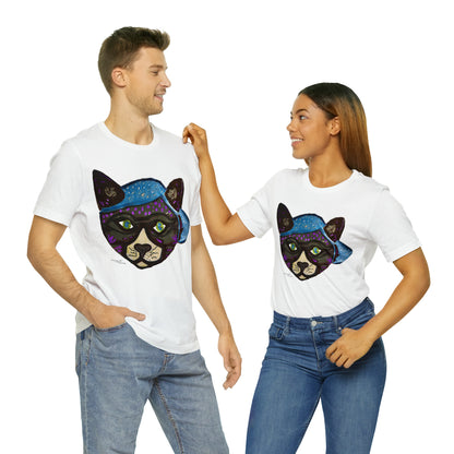 Cat - Unisex Jersey Short Sleeve Tee