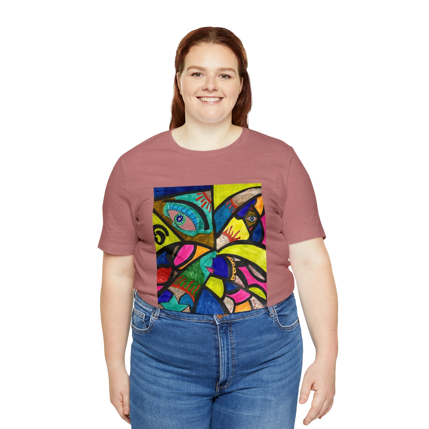 Abstract - Unisex Jersey Short Sleeve Tee