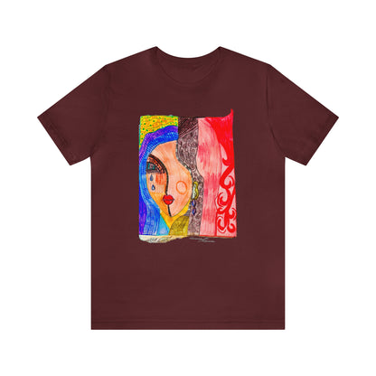 face - Unisex Jersey Short Sleeve Tee