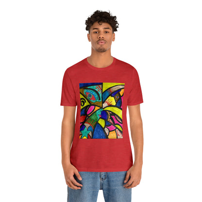 Abstract - Unisex Jersey Short Sleeve Tee