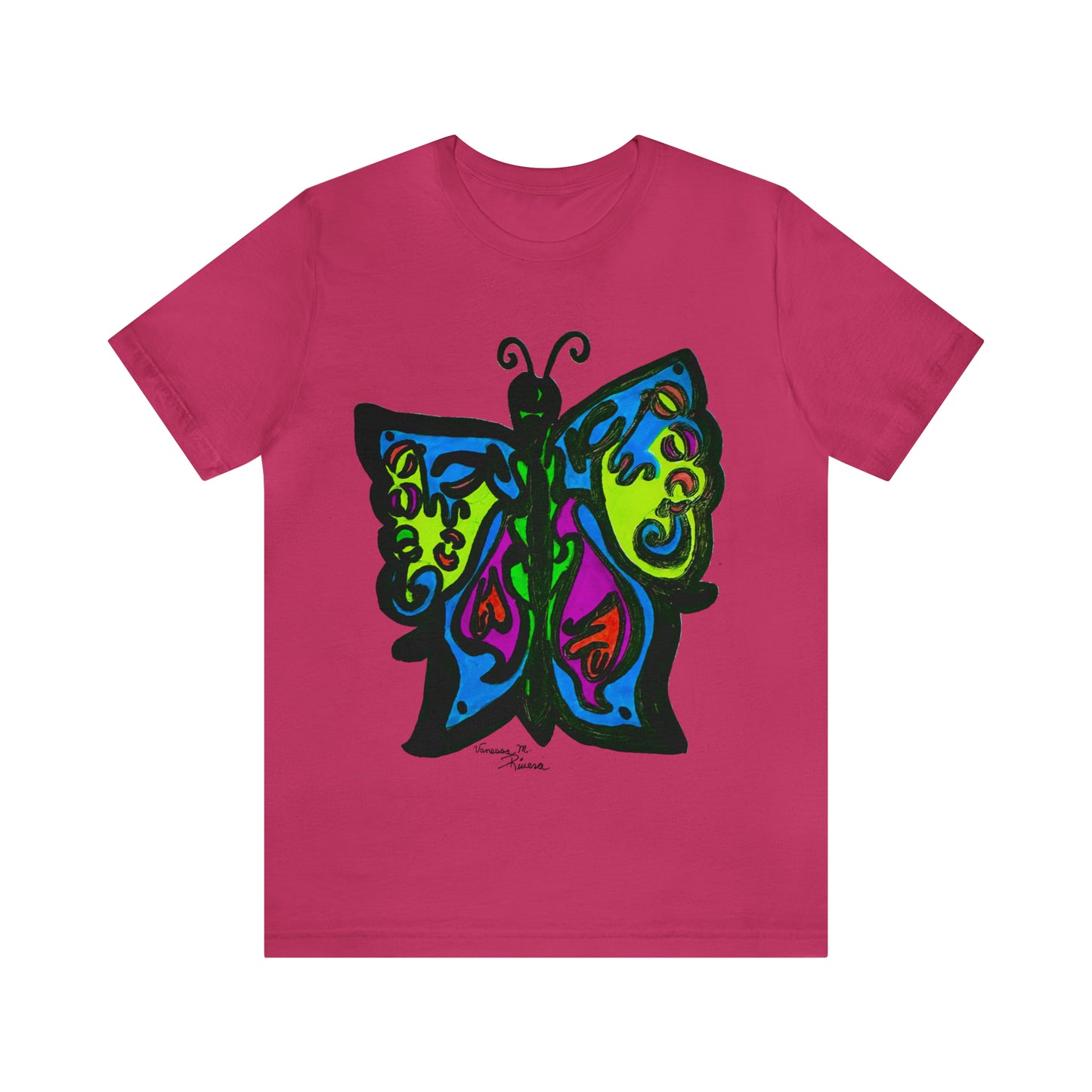 Butterfly - Unisex Jersey Short Sleeve Tee