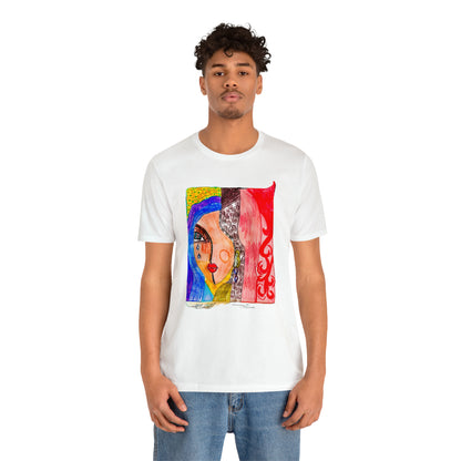 face - Unisex Jersey Short Sleeve Tee